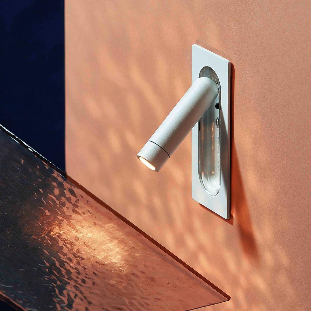 Wall-Mounted LED Reading Lamp | 360º Rotation, Glare-Minimizing Design for Indoor Use