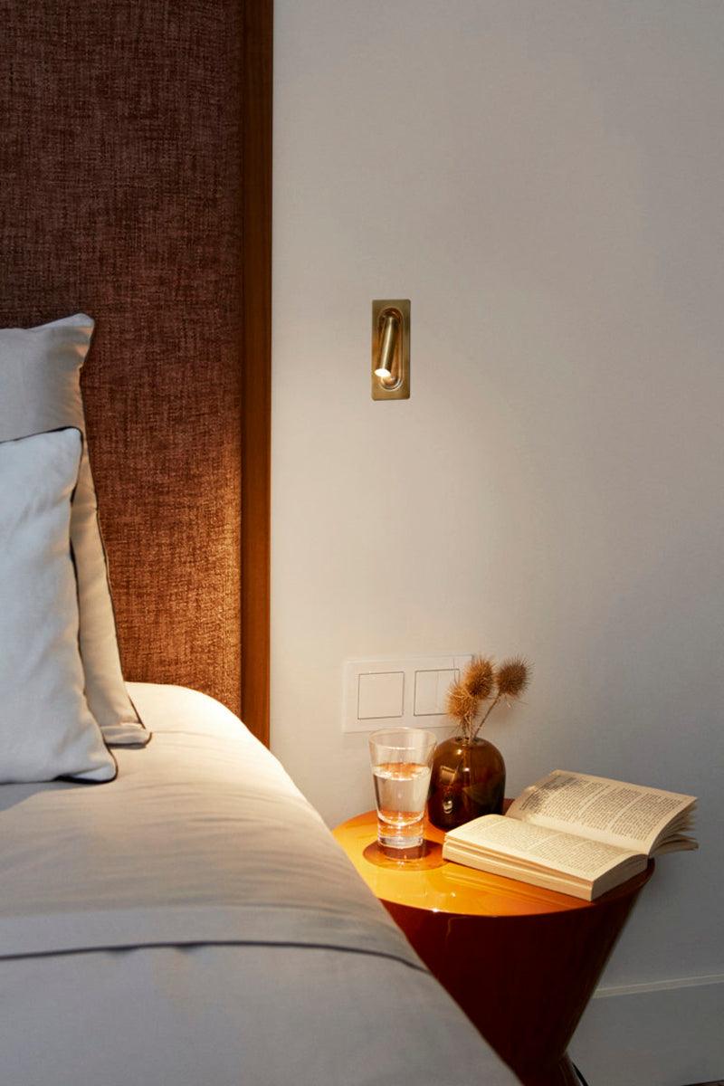 Wall-Mounted LED Reading Lamp | 360º Rotation, Glare-Minimizing Design for Indoor Use