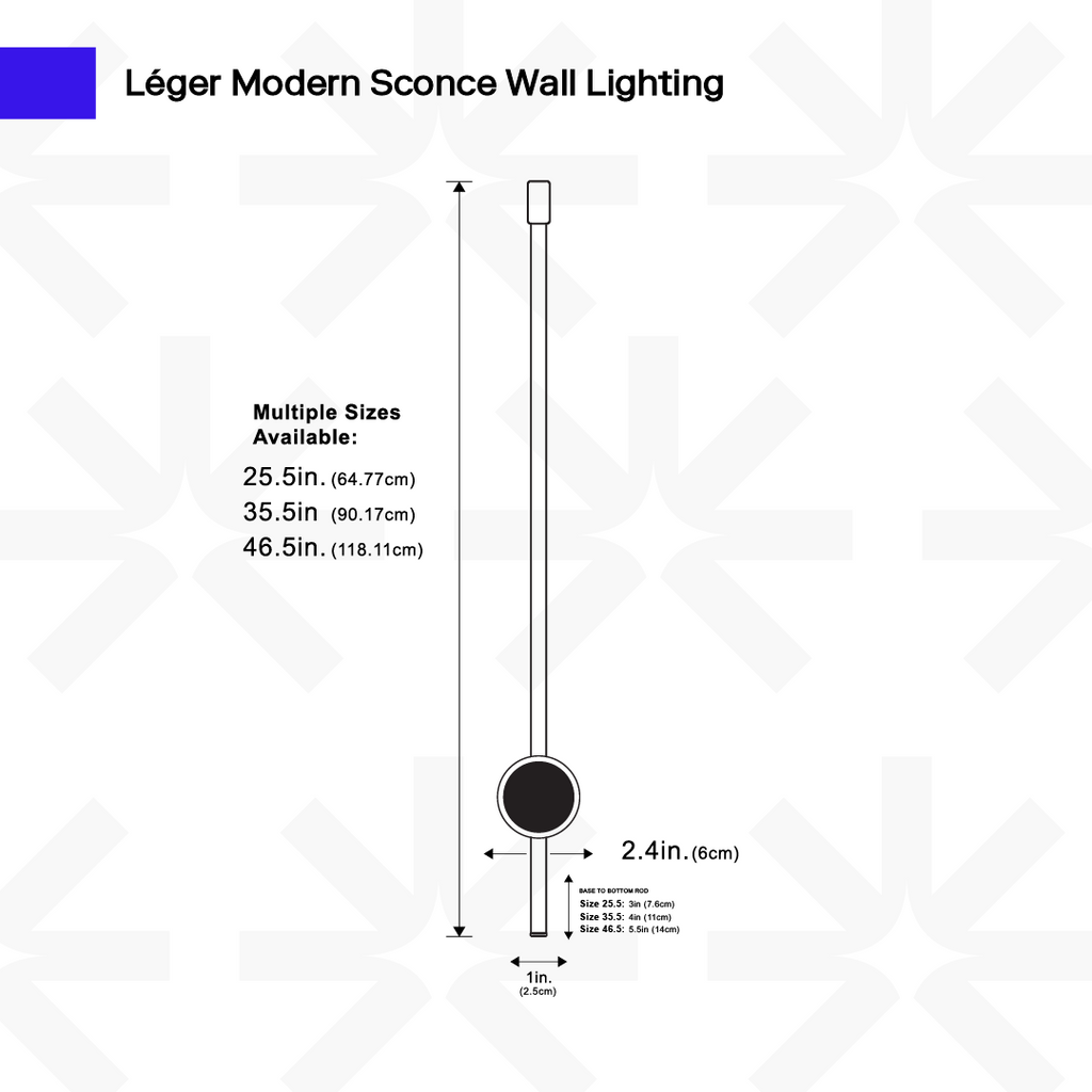 Modern Wall Sconce Light Fixture - Adjustable LED Design for Living Room, Bedroom, and Hallway Lighting