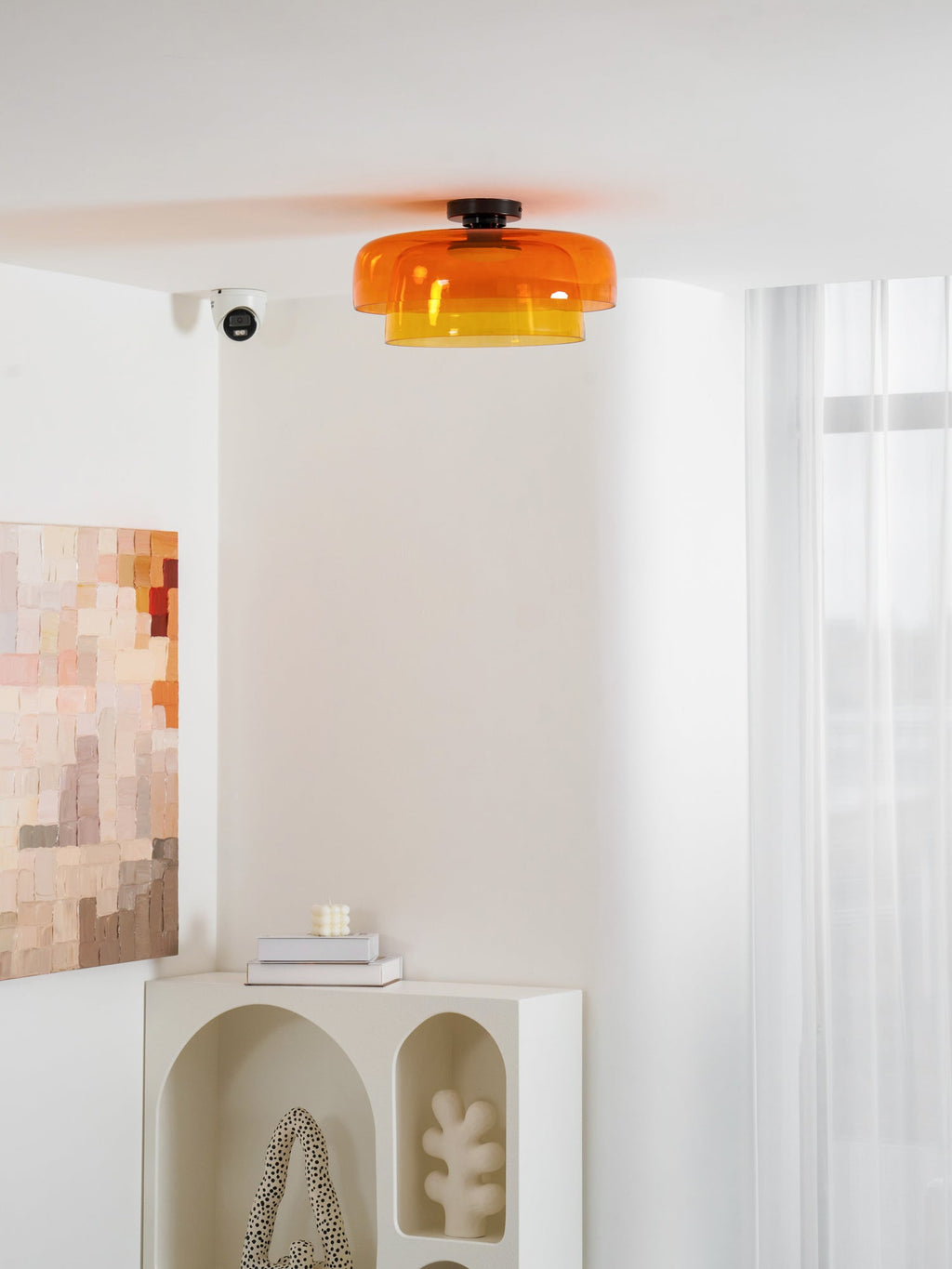 Levels Ceiling Light | Dimmable, Integrated LED & Stylish Design for Indoor Spaces