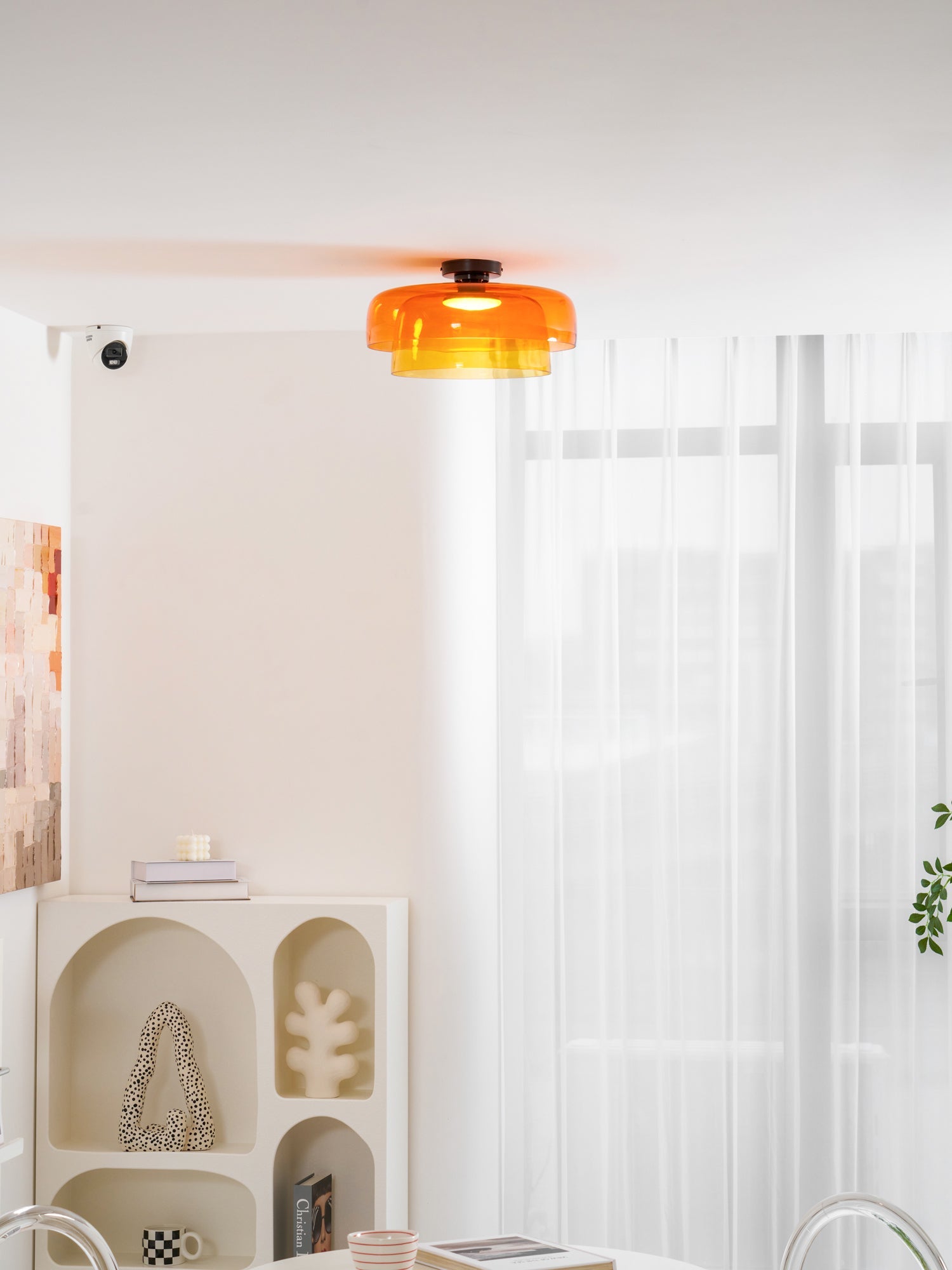 Levels Ceiling Light | Dimmable, Integrated LED & Stylish Design for Indoor Spaces