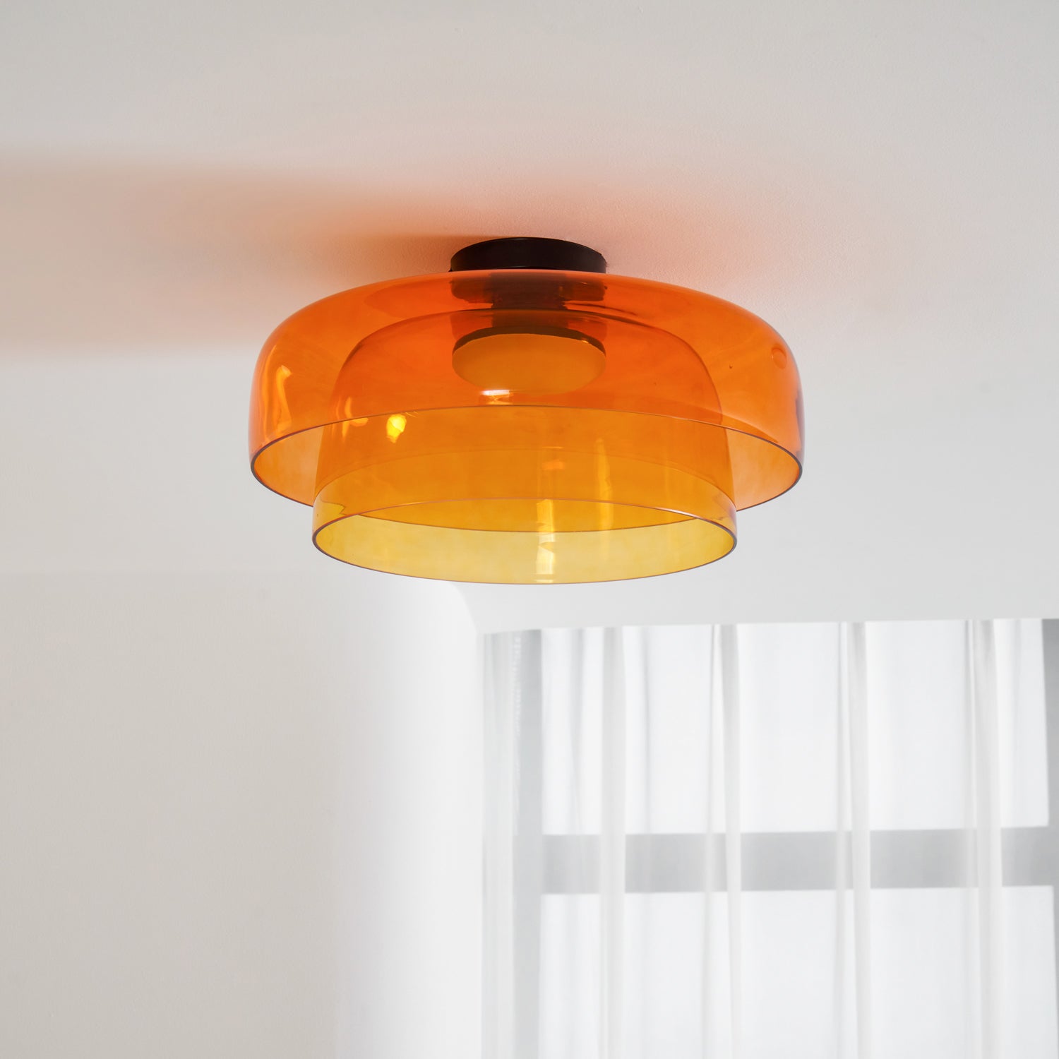Levels Ceiling Light | Dimmable, Integrated LED & Stylish Design for Indoor Spaces