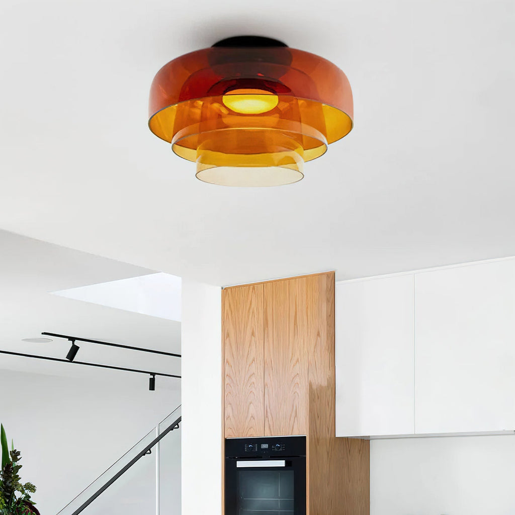 Levels Ceiling Light | Dimmable, Integrated LED & Stylish Design for Indoor Spaces