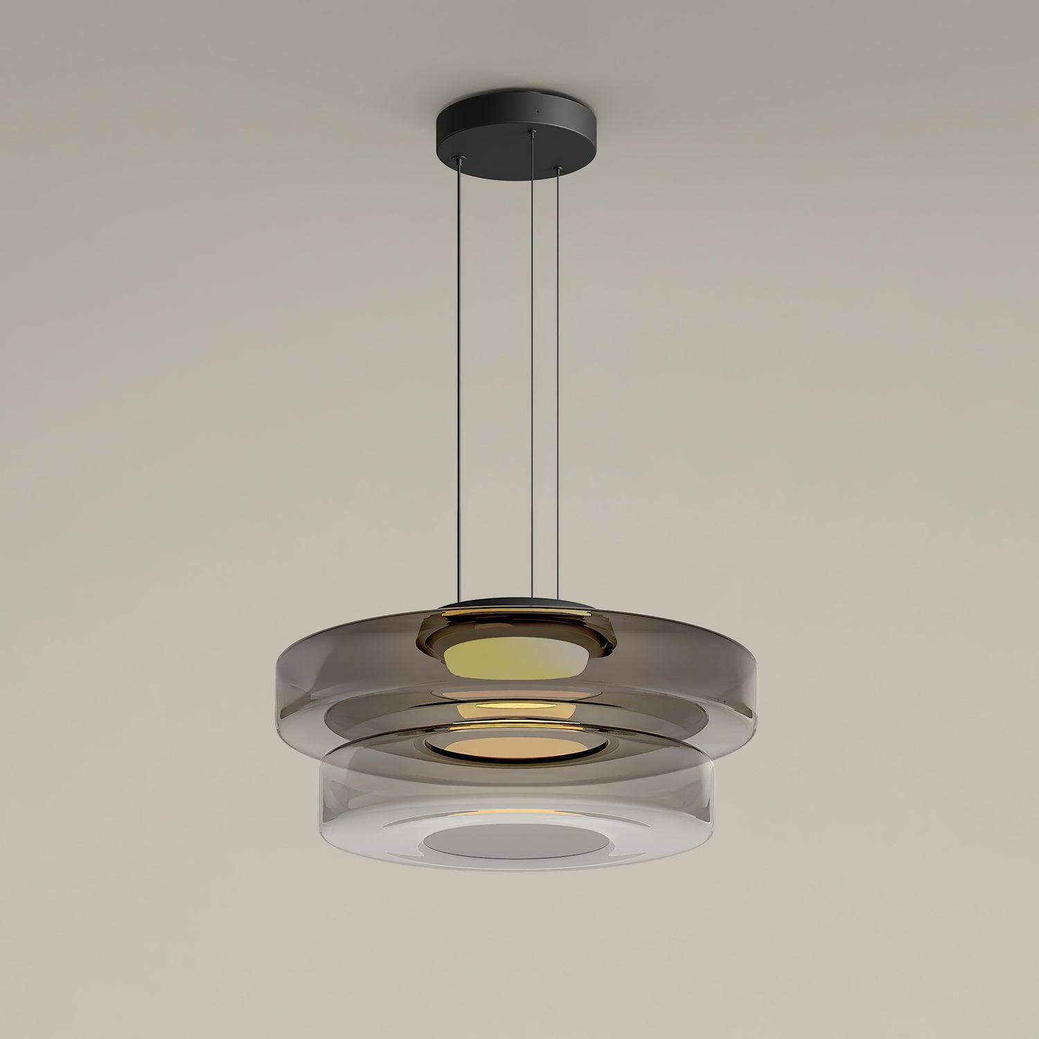Levels Series Pendant Light - Modern Adjustable Hanging Fixture for Kitchen Island & Dining Room