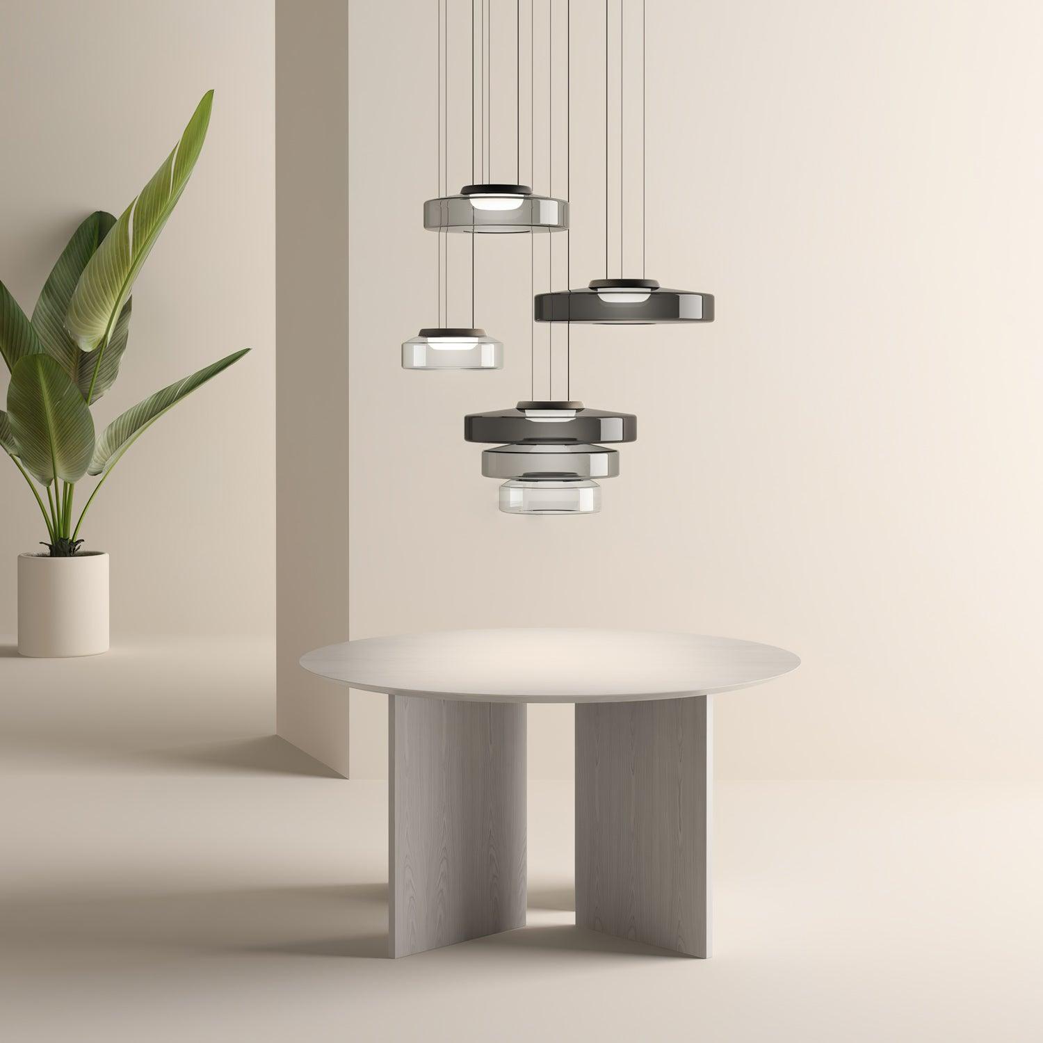 Levels Series Pendant Light | Dimmable, Adjustable Height & Ideal for Indoor Spaces