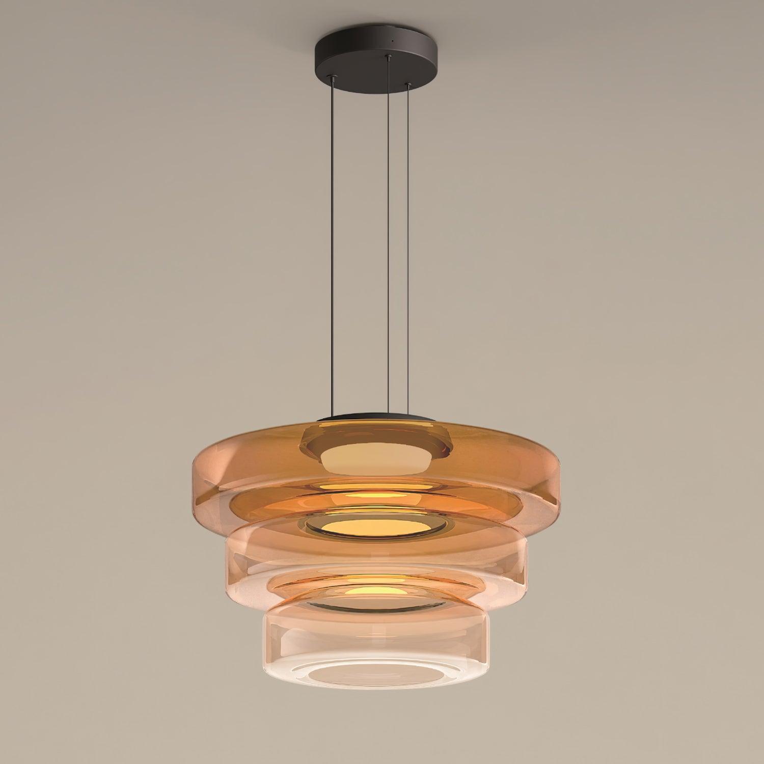 Levels Series Pendant Light | Dimmable, Adjustable Height & Ideal for Indoor Spaces
