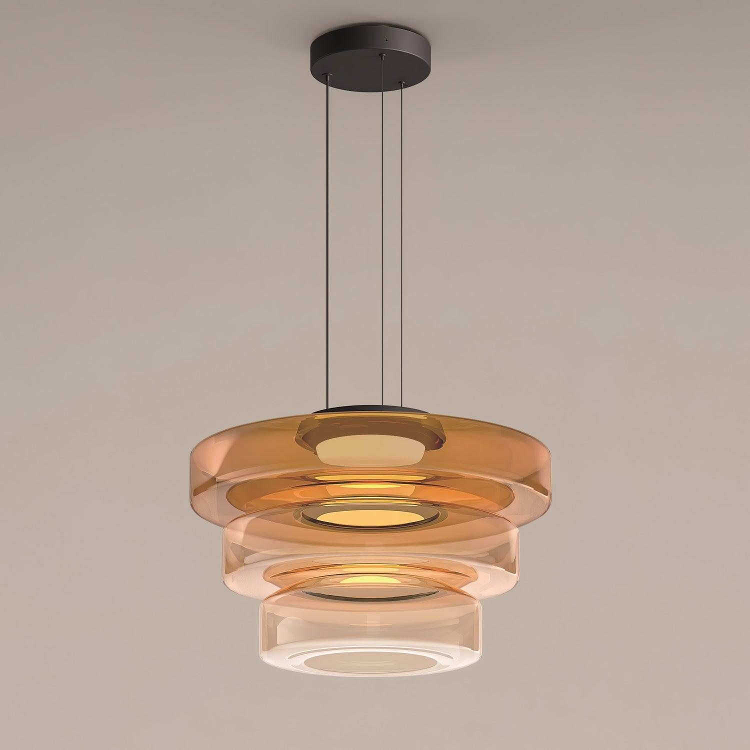 Levels Series Pendant Light | Dimmable, Adjustable Height & Ideal for Indoor Spaces