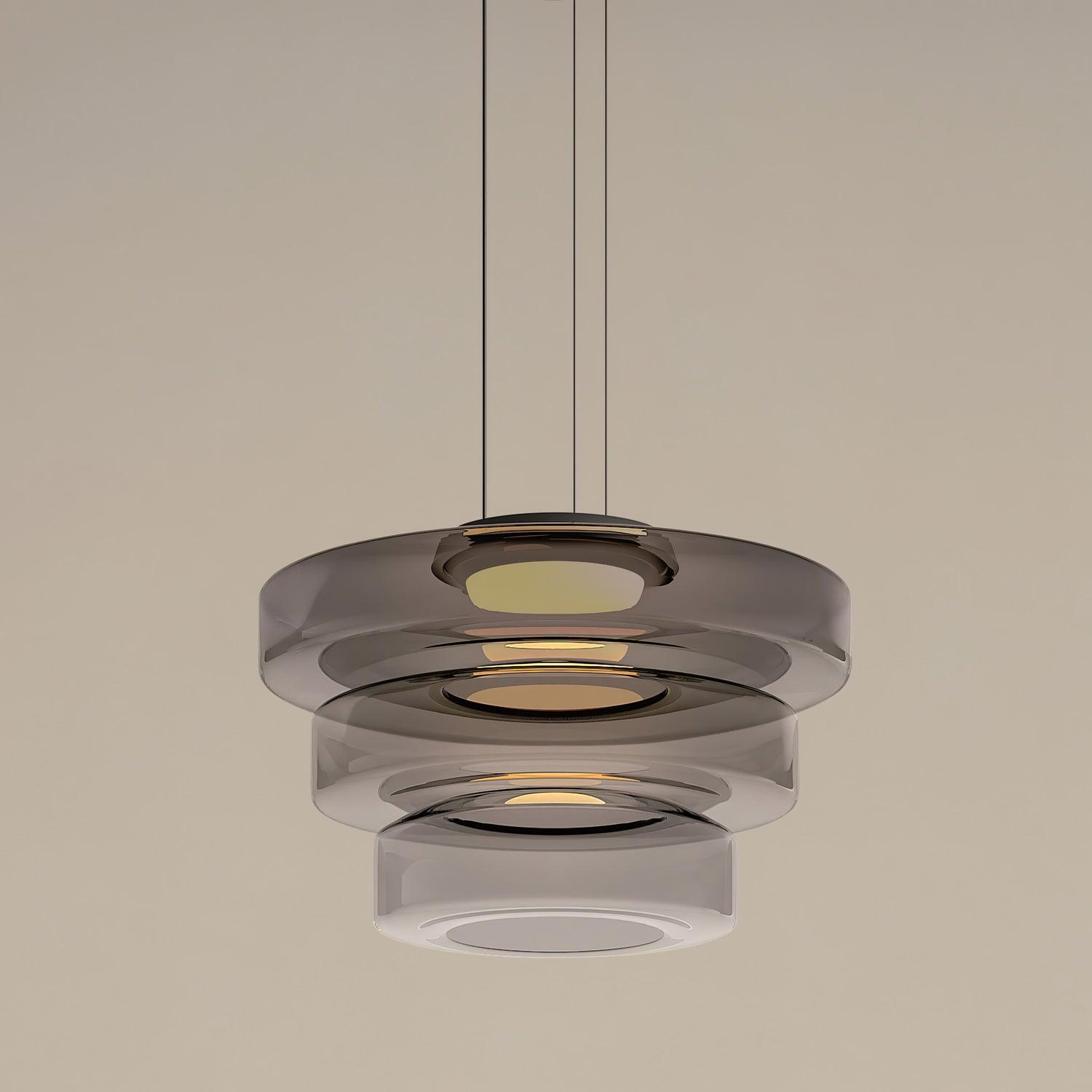Levels Series Pendant Light | Dimmable, Adjustable Height & Ideal for Indoor Spaces
