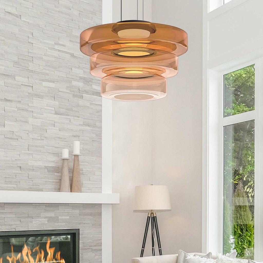 Levels Series Pendant Light | Dimmable, Adjustable Height & Ideal for Indoor Spaces