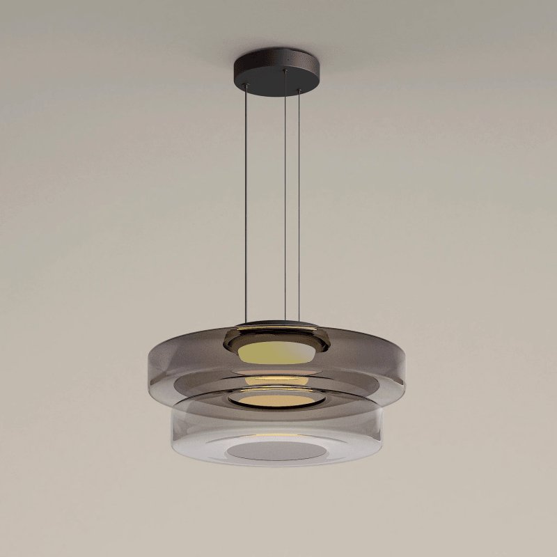 Levels Series Pendant Light | Dimmable, Adjustable Height & Ideal for Indoor Spaces