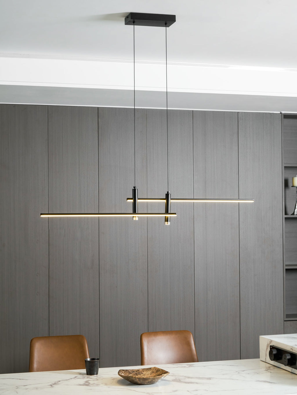 Minimalist LED Pendant Light | Dimmable, Adjustable Height & Ideal for Indoor Spaces