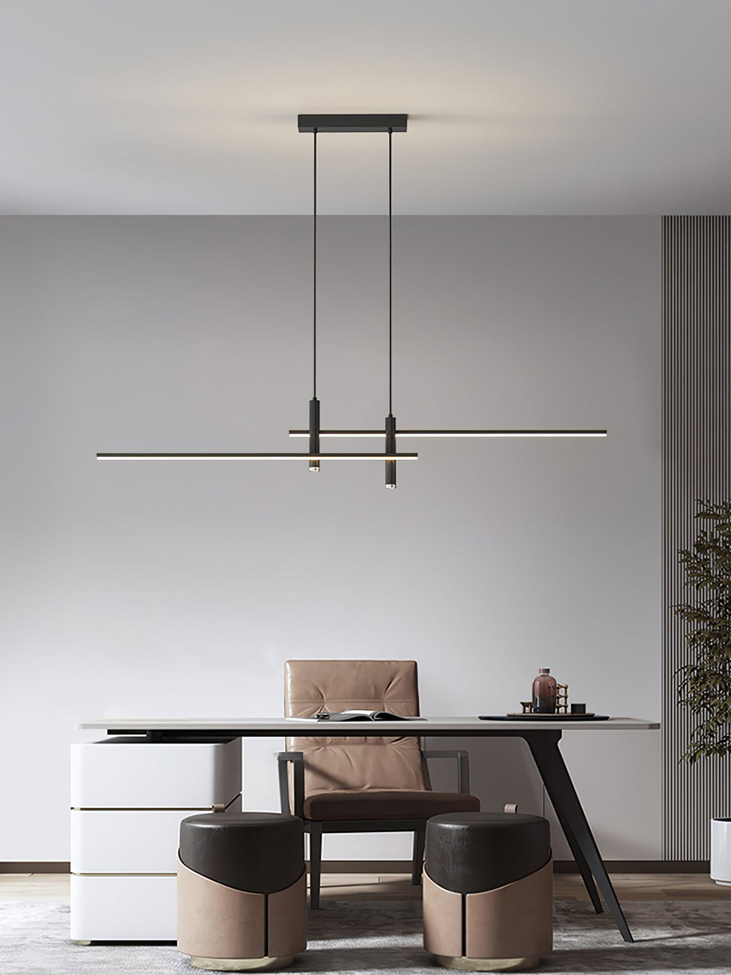 Minimalist LED Pendant Light | Dimmable, Adjustable Height & Ideal for Indoor Spaces