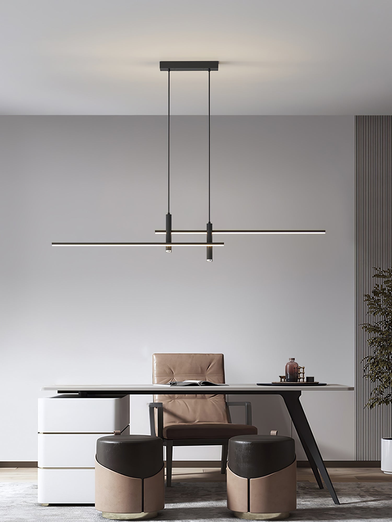 Minimalist LED Pendant Light | Dimmable, Adjustable Height & Ideal for Indoor Spaces