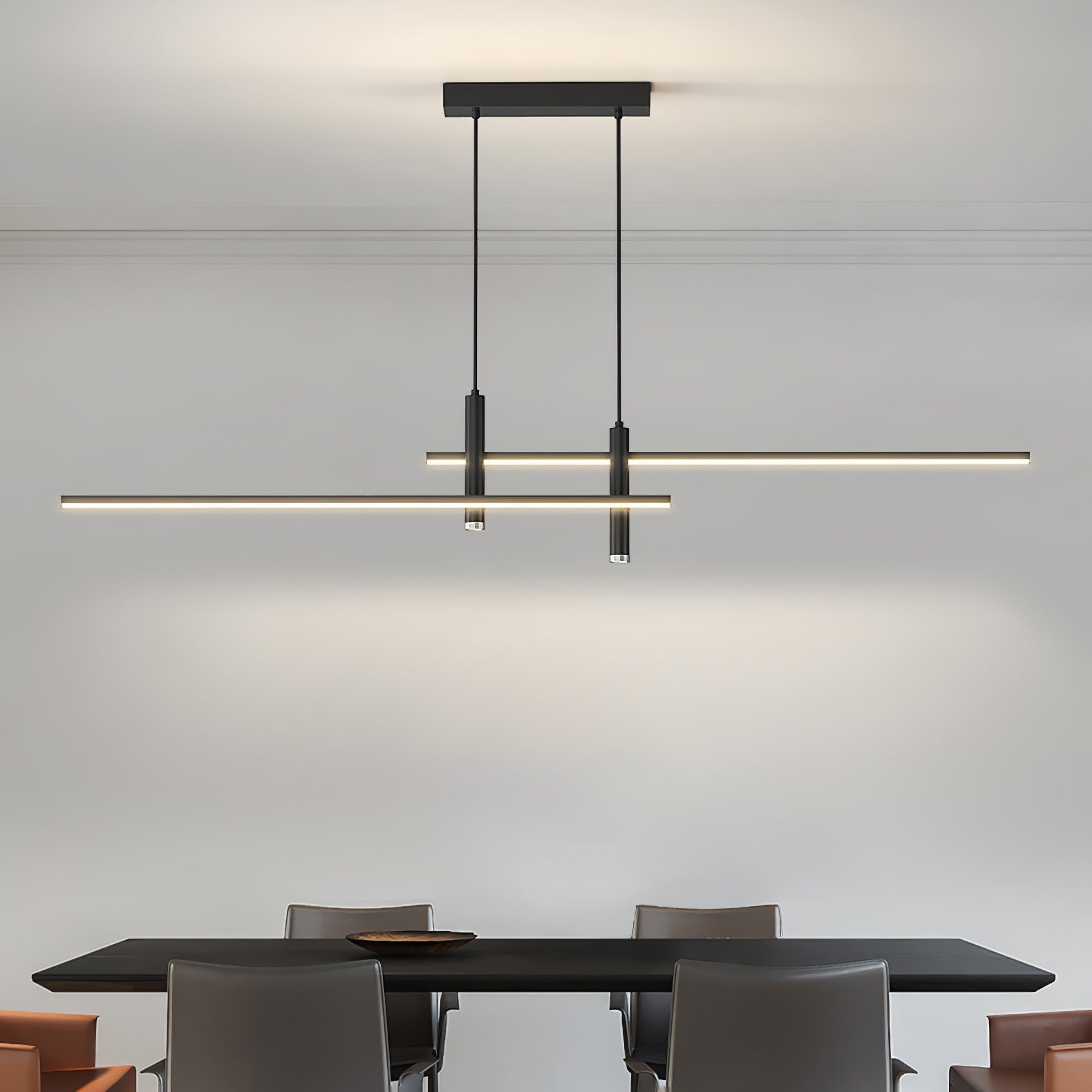 Minimalist LED Pendant Light | Dimmable, Adjustable Height & Ideal for Indoor Spaces