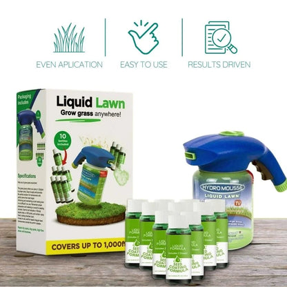 Liquid Lawn Seed Spray