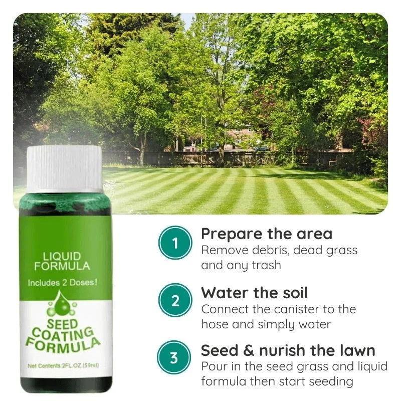 Liquid Lawn Seed Spray