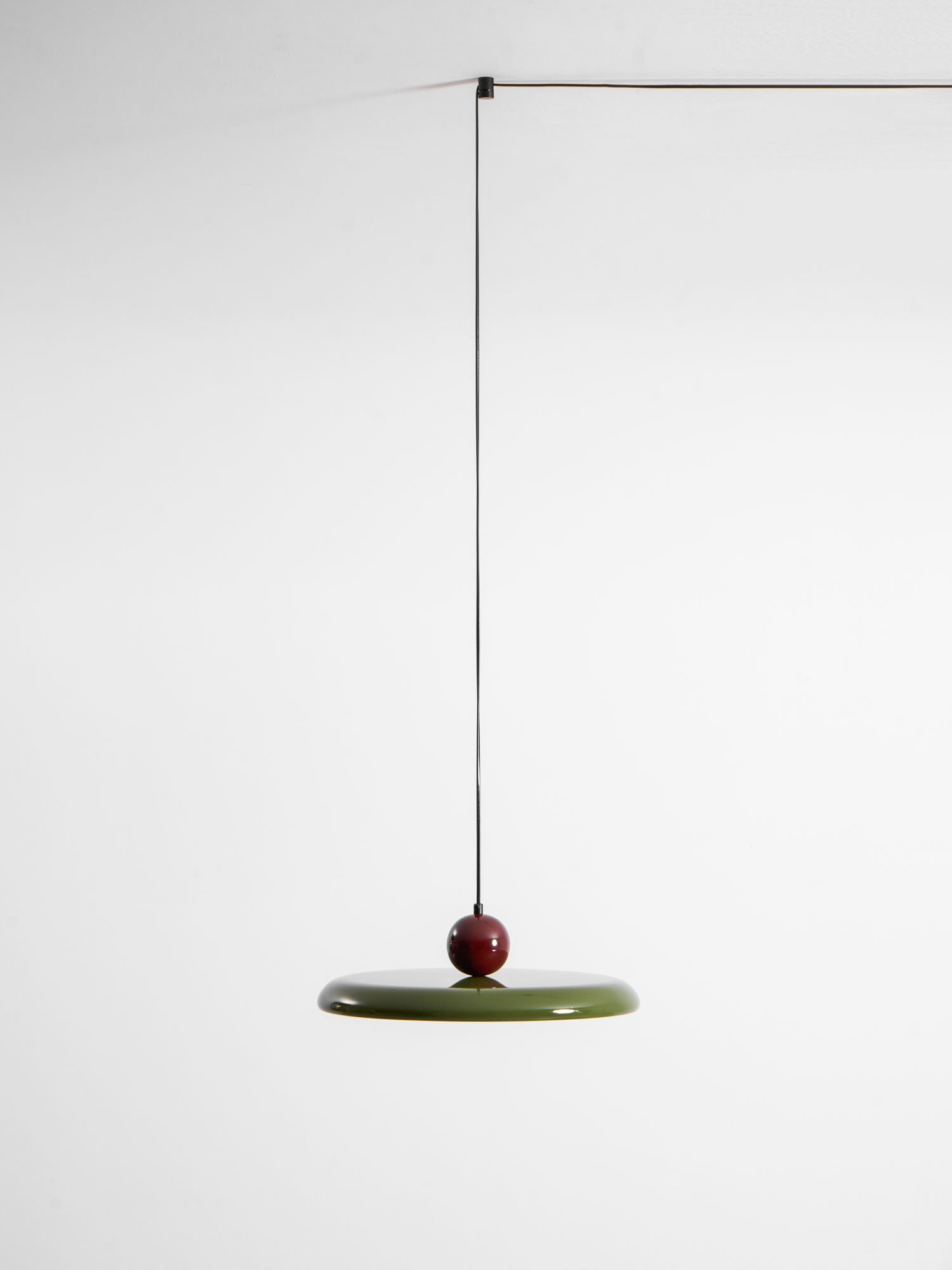 Lola Pendant Swag Light | Warm & Cool LED Options, Minimalist Design for Indoor Home Illumination