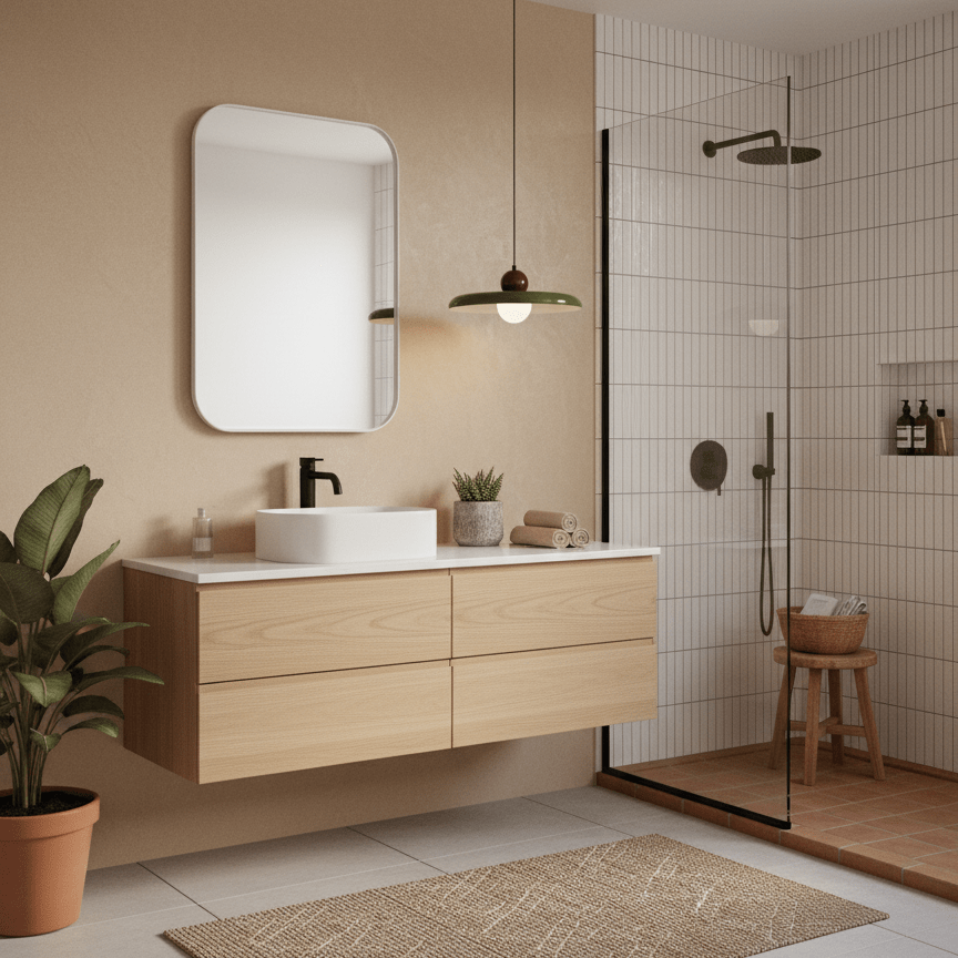 Lola Pendant Swag Light | Warm & Cool LED Options, Minimalist Design for Indoor Home Illumination