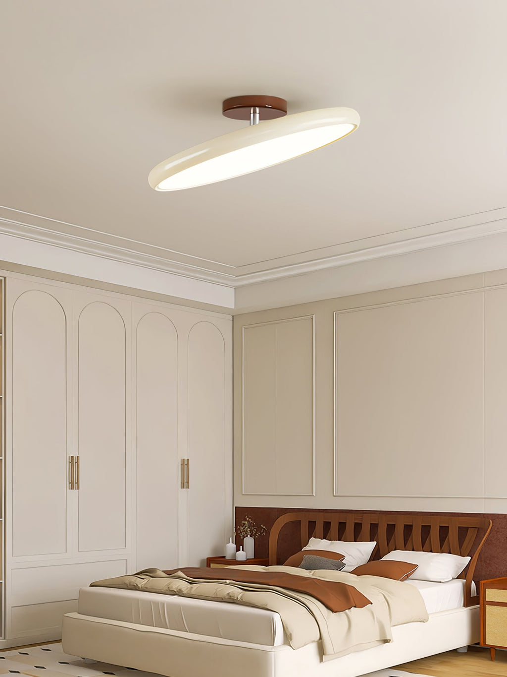 Adjustable LED Ceiling Lamp | Customizable Ambient Lighting for Indoor Spaces, Sloped Ceiling Compatible