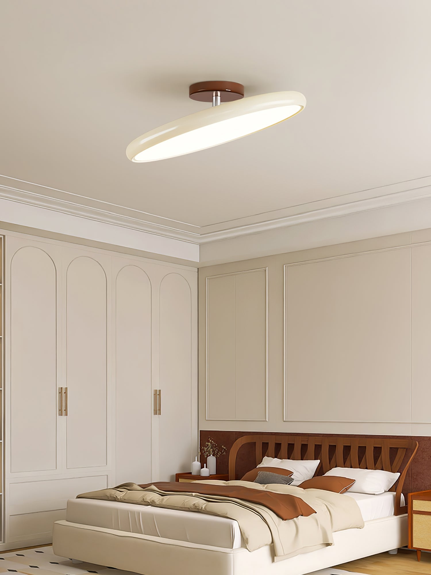 Adjustable LED Ceiling Lamp | Customizable Ambient Lighting for Indoor Spaces, Sloped Ceiling Compatible