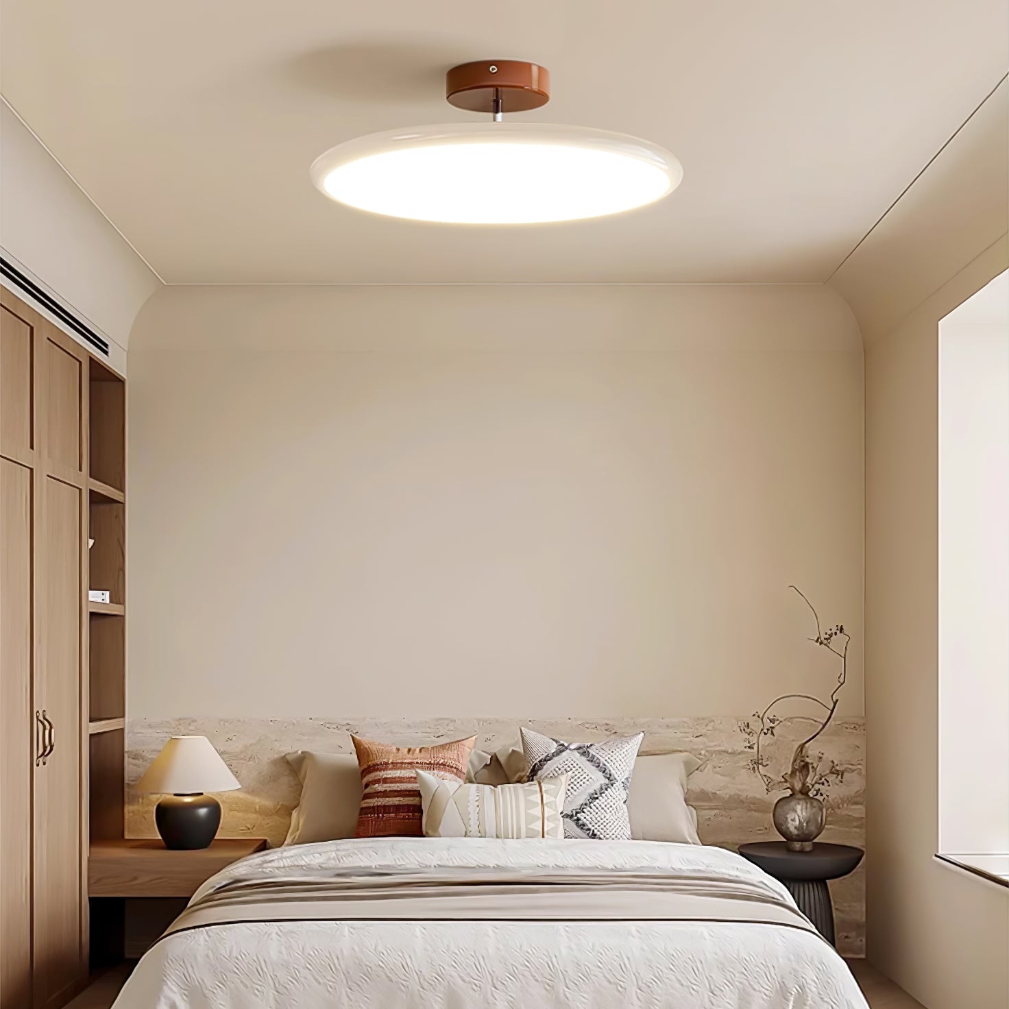 Adjustable LED Ceiling Lamp | Customizable Ambient Lighting for Indoor Spaces, Sloped Ceiling Compatible