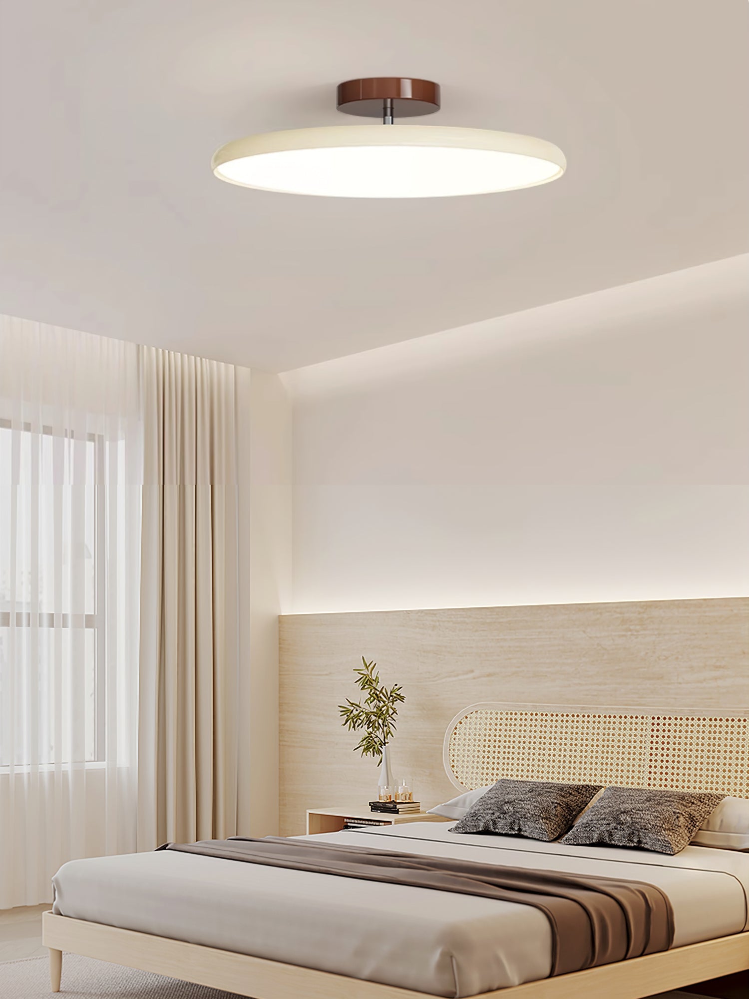Adjustable LED Ceiling Lamp | Customizable Ambient Lighting for Indoor Spaces, Sloped Ceiling Compatible