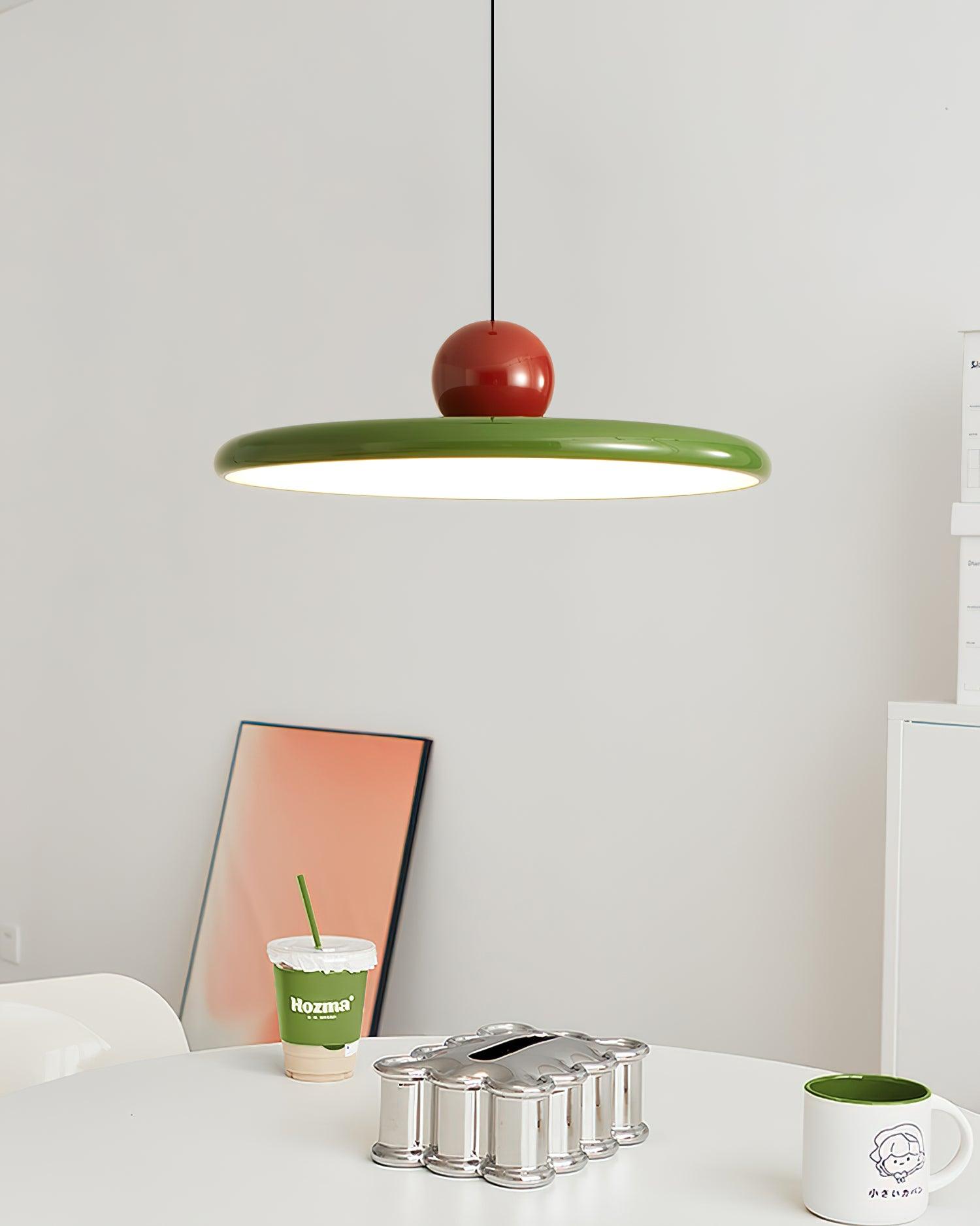 Lola Pendant Swag Light | Warm & Cool LED Options, Minimalist Design for Indoor Home Illumination