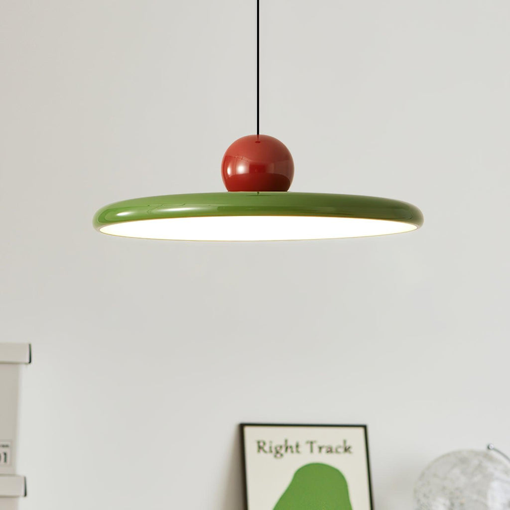 Lola Pendant Swag Light | Warm & Cool LED Options, Minimalist Design for Indoor Home Illumination