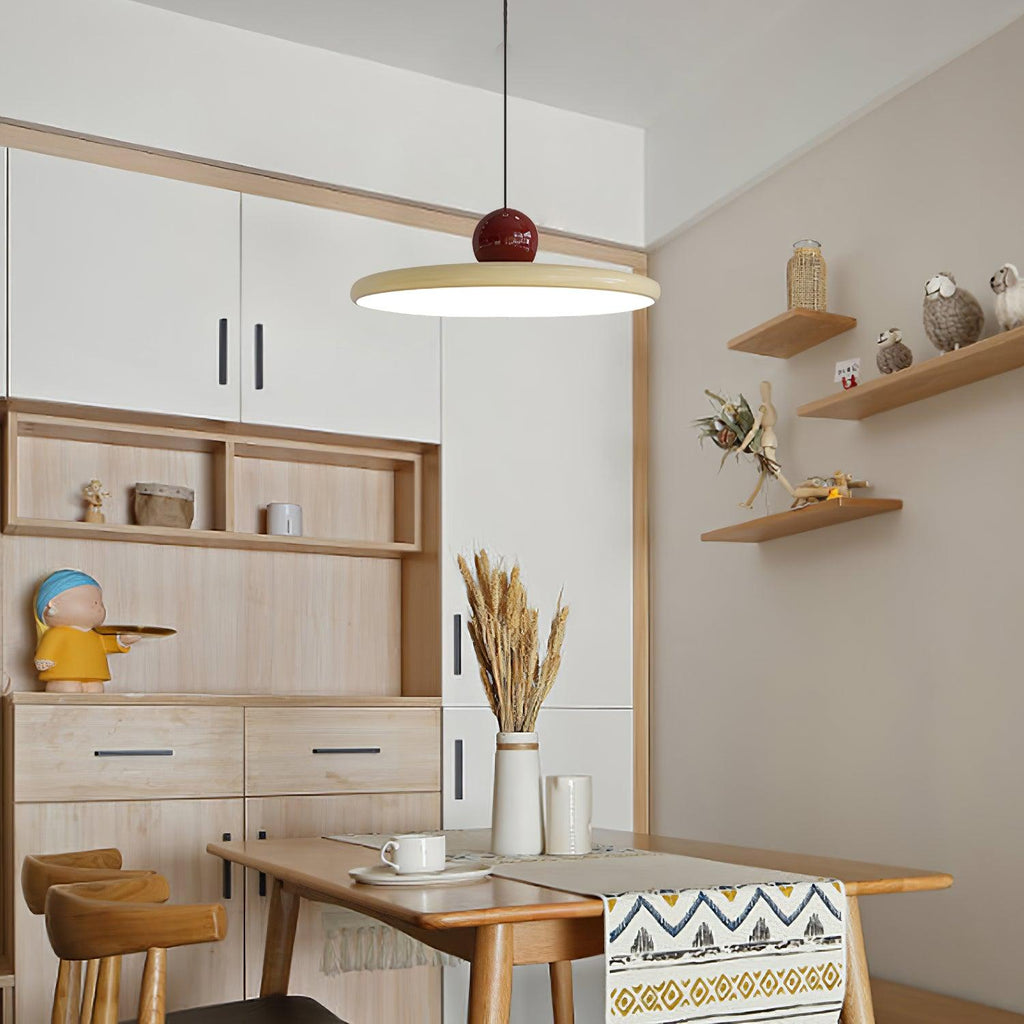 Lola Pendant Swag Light | Warm & Cool LED Options, Minimalist Design for Indoor Home Illumination