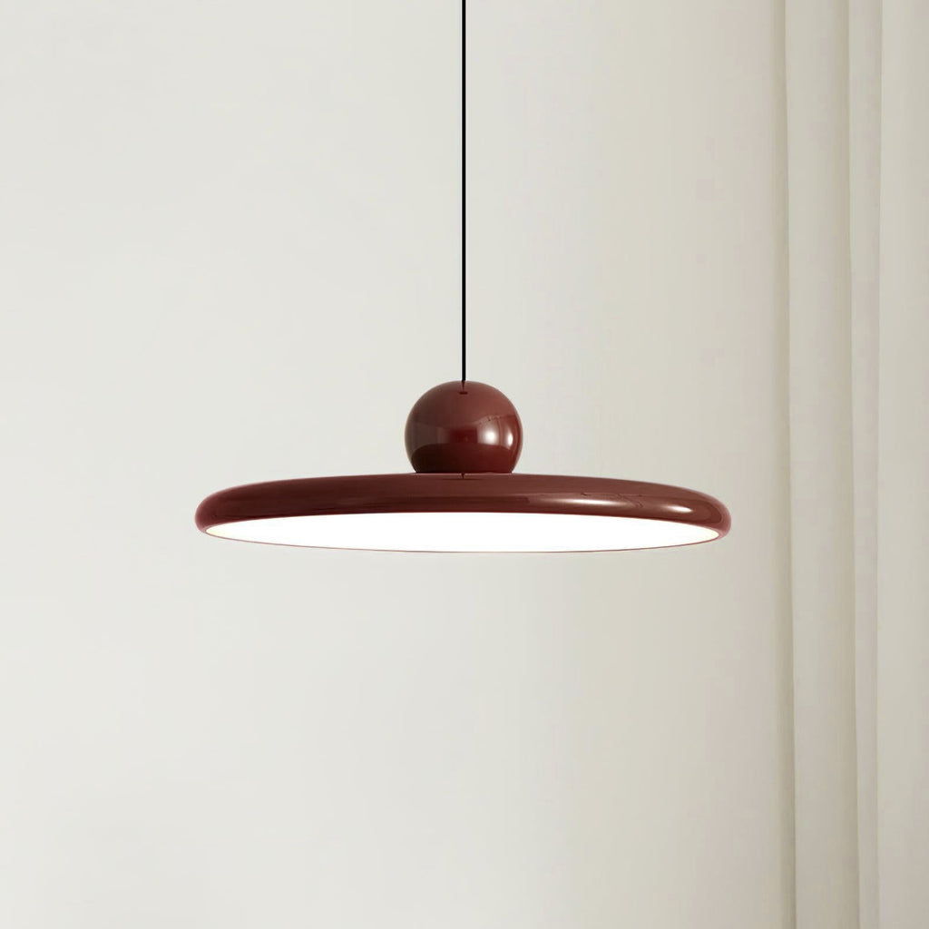 Lola Pendant Swag Light | Warm & Cool LED Options, Minimalist Design for Indoor Home Illumination