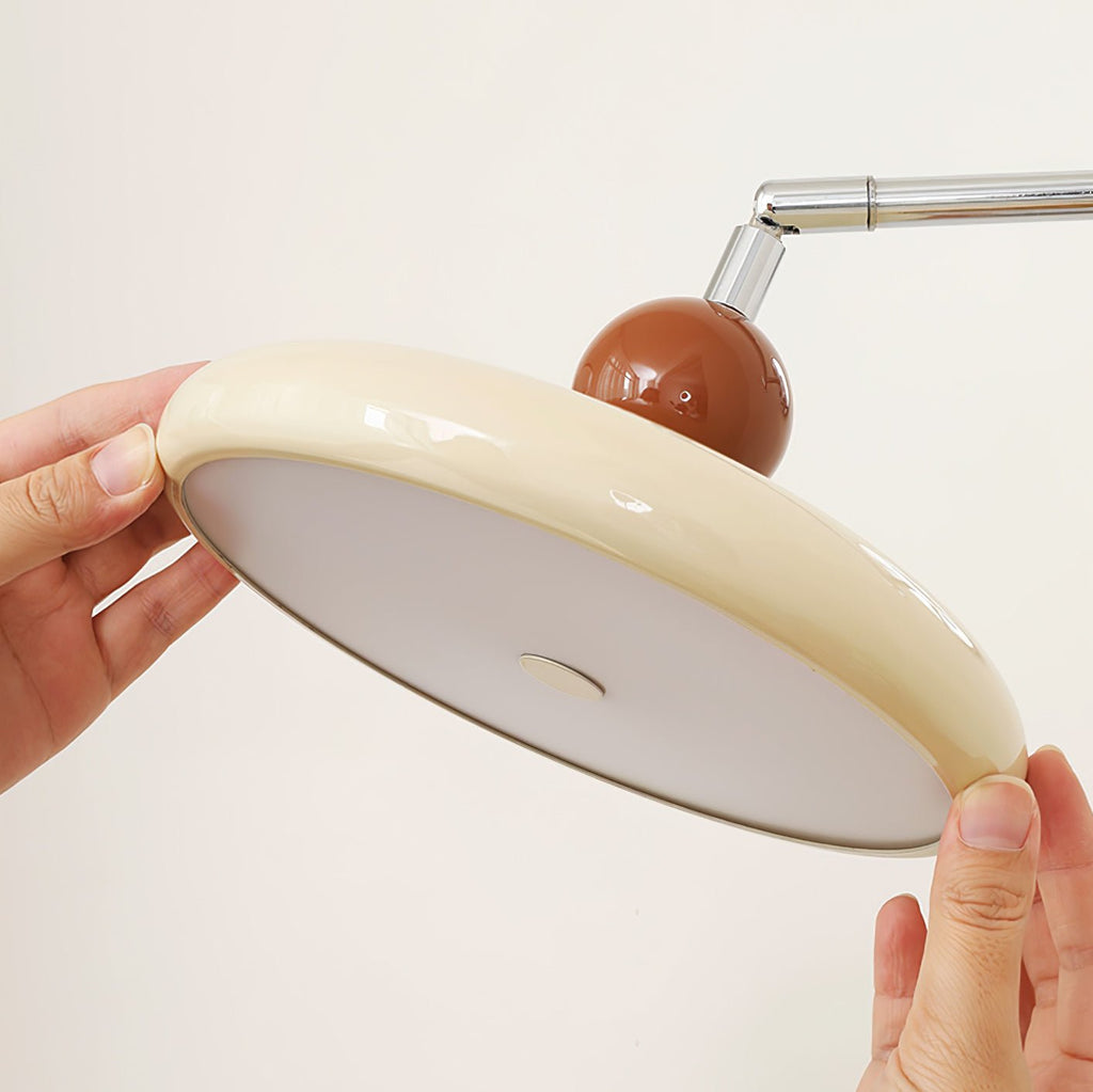 LED Swing Arm Wall Lamp - Adjustable Modern Lighting Fixture for Reading & Bedroom Use