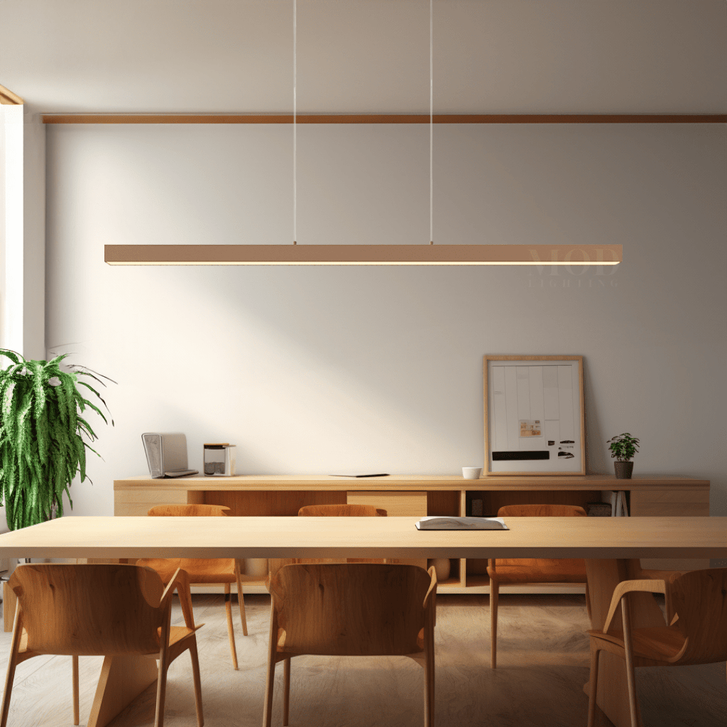 Minimalist Modern LED Pendant Light – Dimmable Loft-Style Adjustable Metal Light for Kitchen & Dining