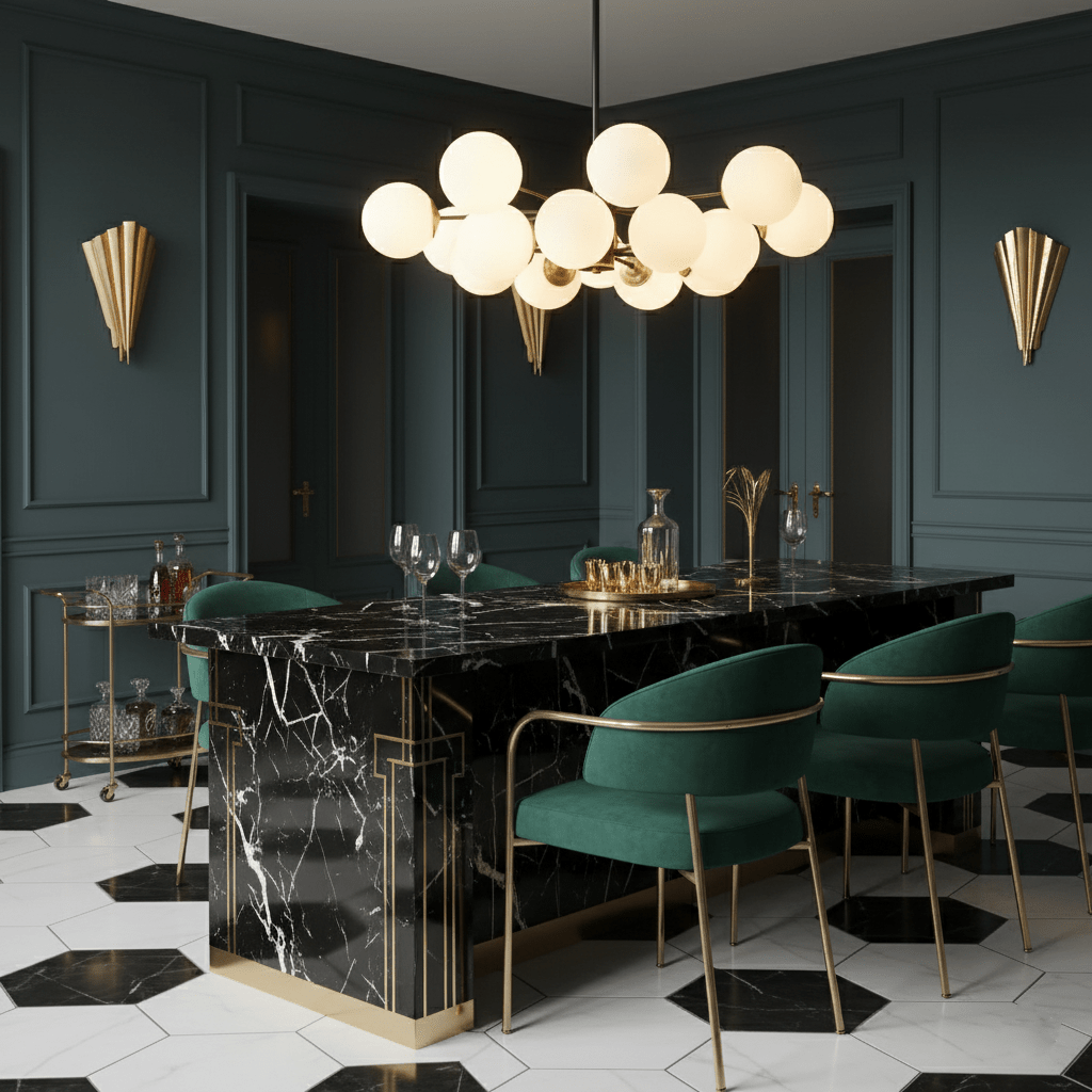 Modern Brass Orb Chandelier | Frosted Glass, 6-8 Lights & Ideal for Dining Rooms and Living Areas