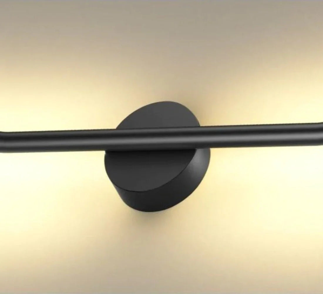 LED Round Wall Sconce Light Fixture - Minimalist Design for Modern Home Decor & Ambient Lighting