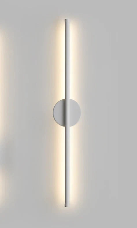LED Round Wall Sconce Light Fixture - Minimalist Design for Modern Home Decor & Ambient Lighting