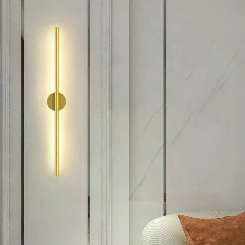LED Round Wall Sconce Light Fixture - Minimalist Design for Modern Home Decor & Ambient Lighting