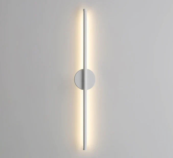 LED Round Wall Sconce Light Fixture - Minimalist Design for Modern Home Decor & Ambient Lighting