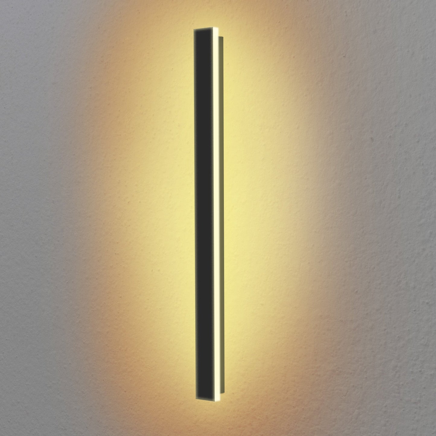 Lighting: Modern Outdoor Wall Sconce with LED Bar - Exterior Linear Light for Garage Door and Backyard Ambiance