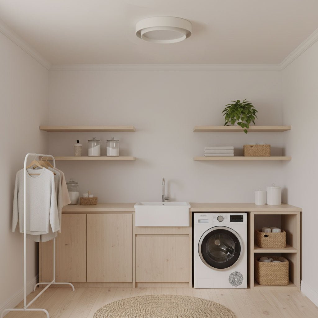 LED Ceiling Lamp | Dimmable, Integrated LED & Stylish Design for Living Room and Bedrooms