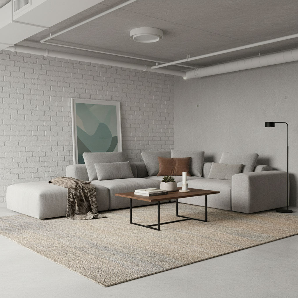 LED Ceiling Lamp | Dimmable, Integrated LED & Stylish Design for Living Room and Bedrooms