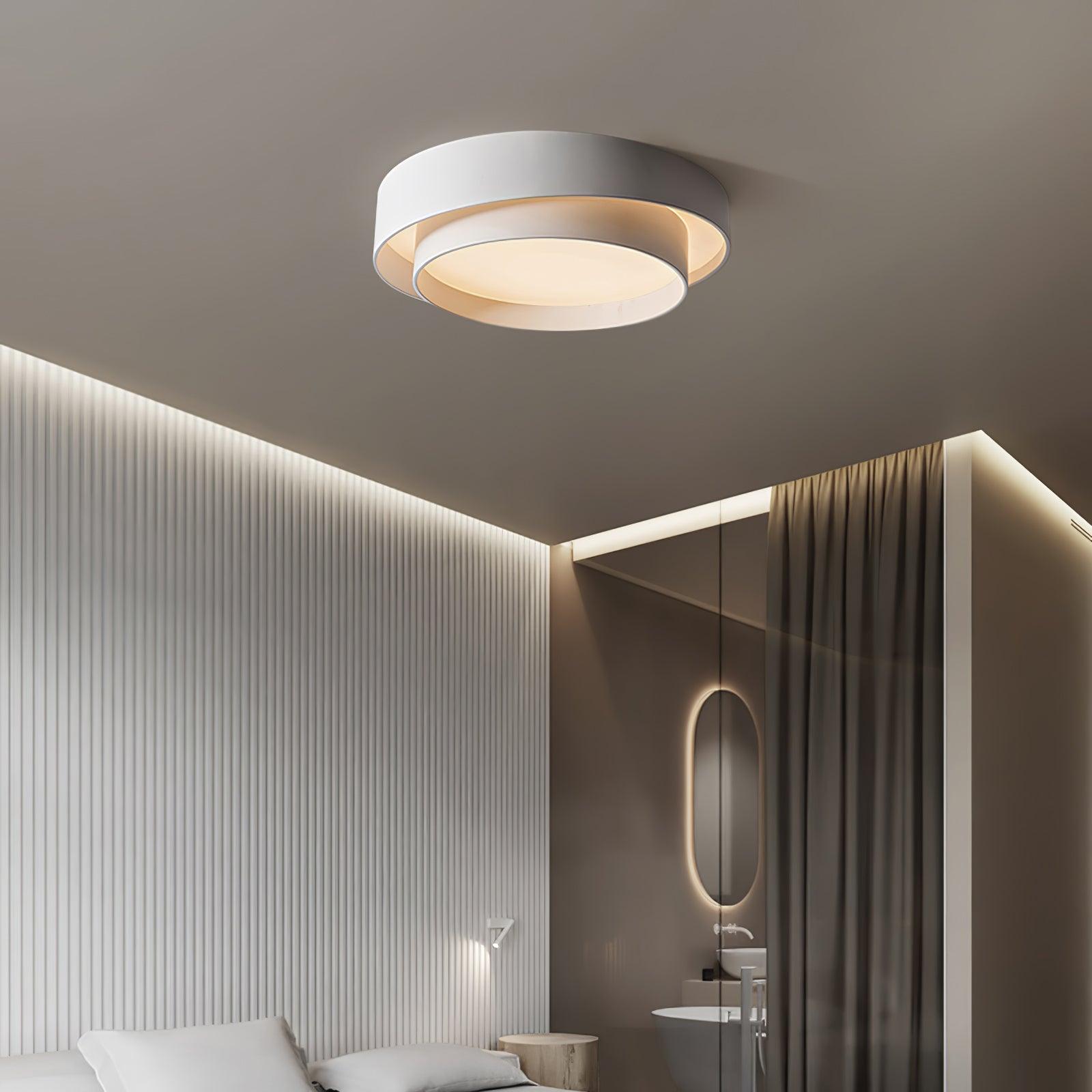 LED Ceiling Lamp | Dimmable, Integrated LED & Stylish Design for Living Room and Bedrooms