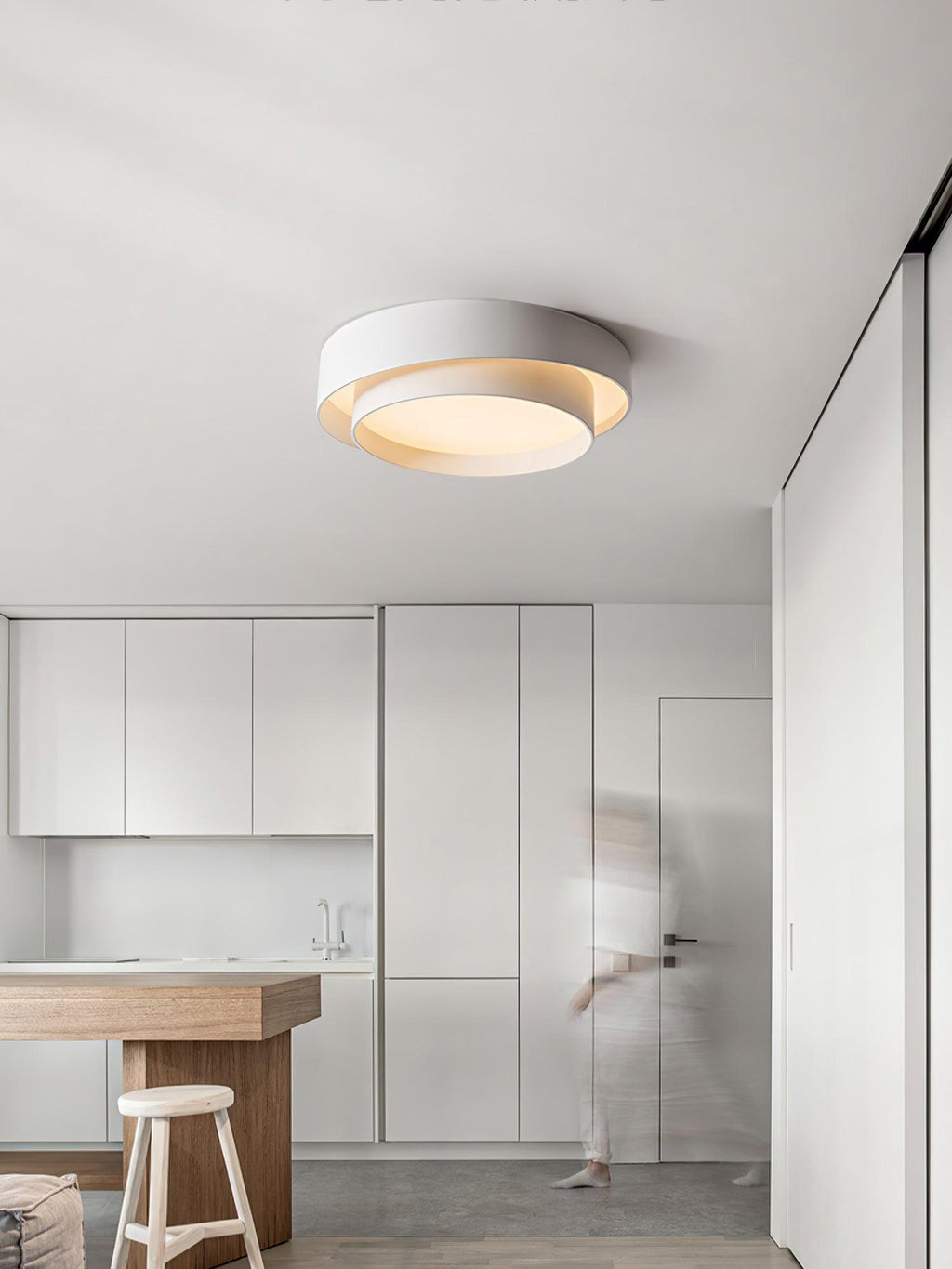 LED Ceiling Lamp | Dimmable, Integrated LED & Stylish Design for Living Room and Bedrooms