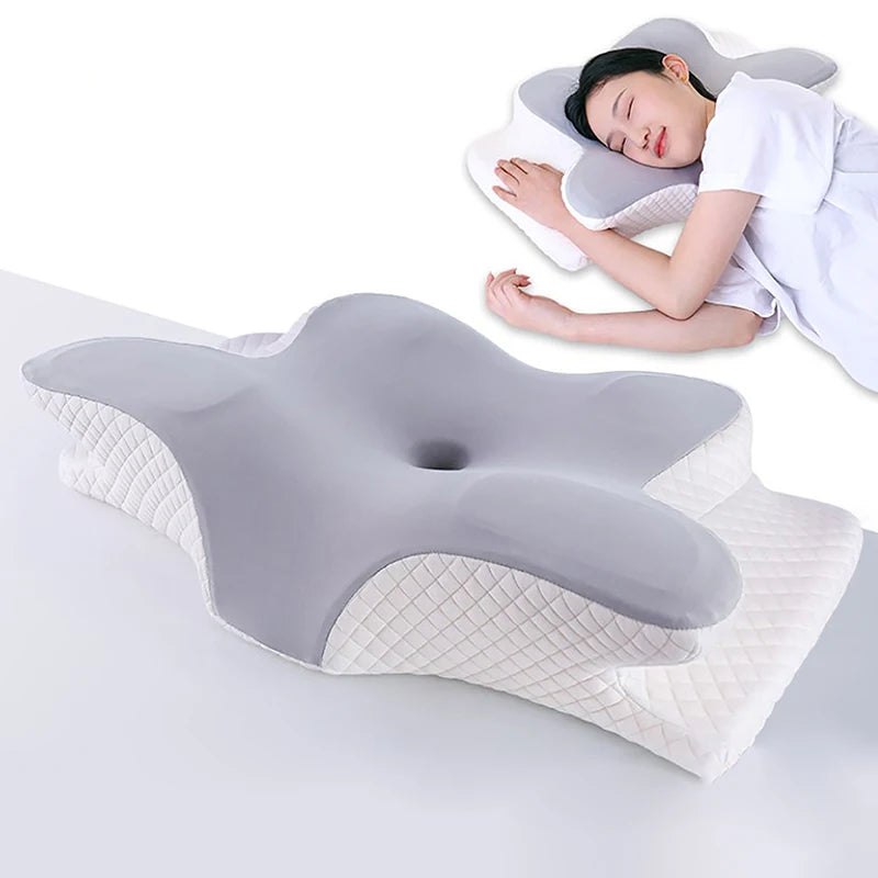 ComfortAlign Ergonomic Pillow: Cervical Neck Support for Side Sleepers Relieve Neck Pain with Our Therapeutic Pillow