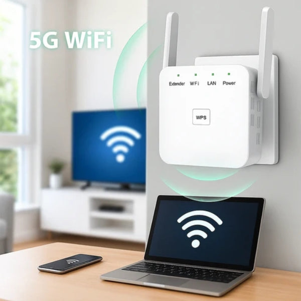 5Ghz Wireless Wi-Fi Booster Long Range Internet Extender