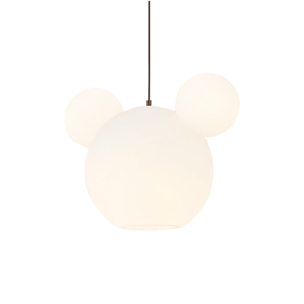 LED Pendant Light Fixture - Mickey Design - Ideal for Kids' Rooms, Playrooms & Nurseries