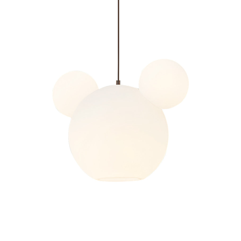 LED Pendant Light Fixture - Mickey Design - Ideal for Kids' Rooms, Playrooms & Nurseries