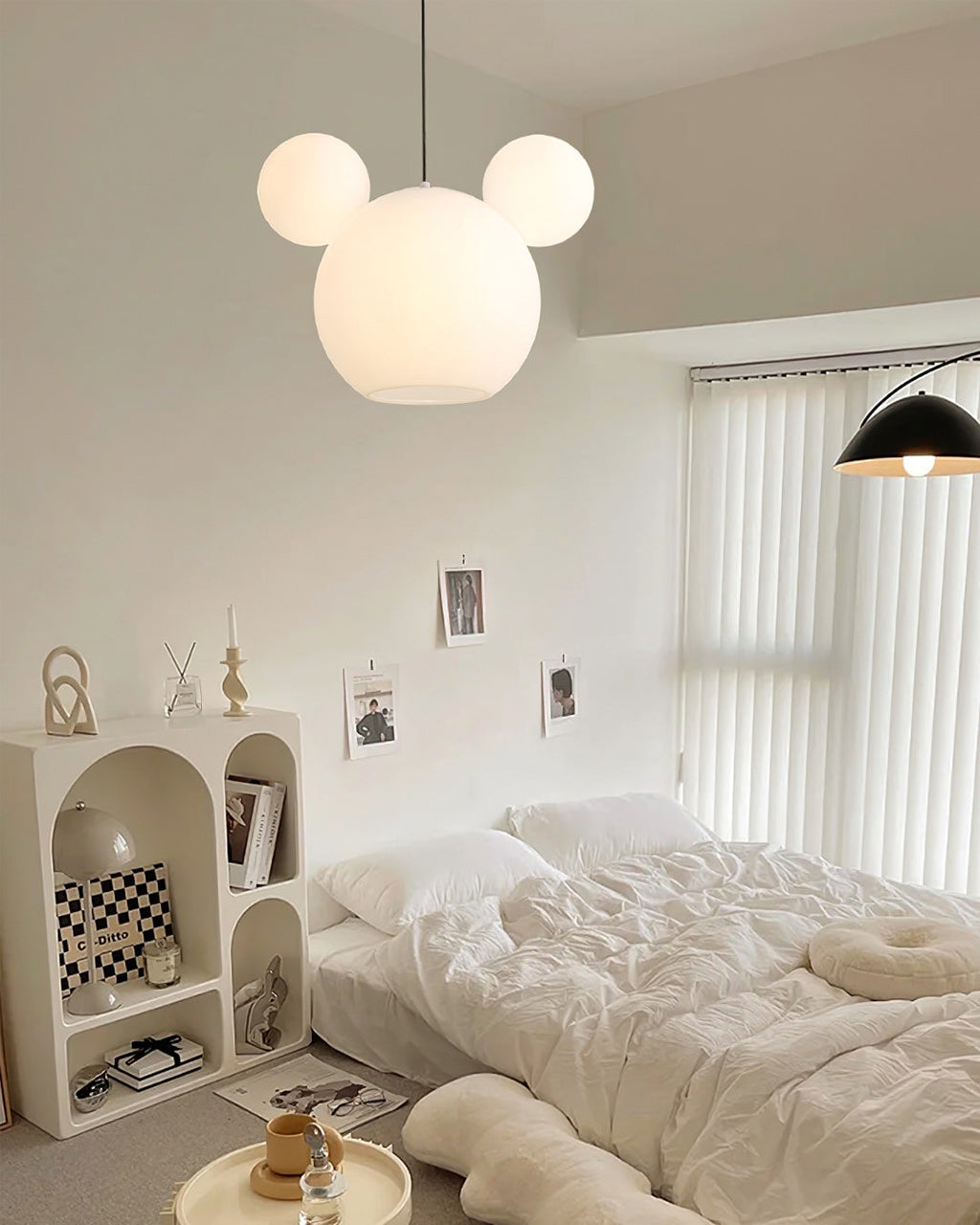 LED Pendant Light Fixture - Mickey Design - Ideal for Kids' Rooms, Playrooms & Nurseries