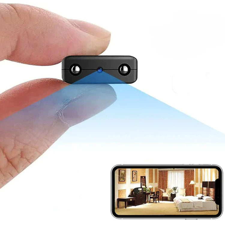 Wireless Miniature Camera with Audio - Surveillance for Home Security & Night Vision