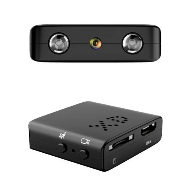 Wireless Miniature Camera with Audio - Surveillance for Home Security & Night Vision