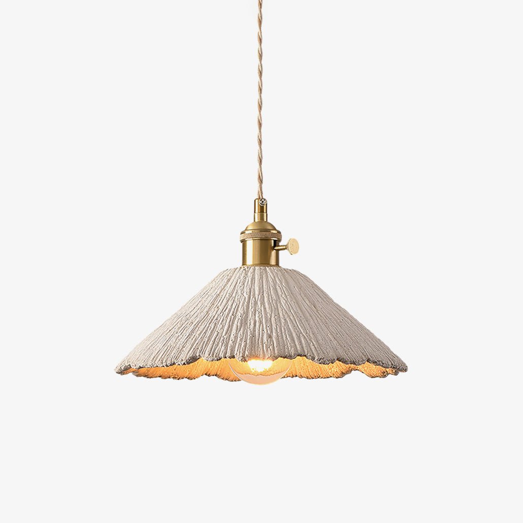 Microcement Pendant Lamp | Gray Cement Finish, Adjustable Height & Ideal for Modern Indoor Spaces